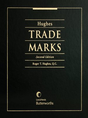 cover image of Hughes on Trade Marks